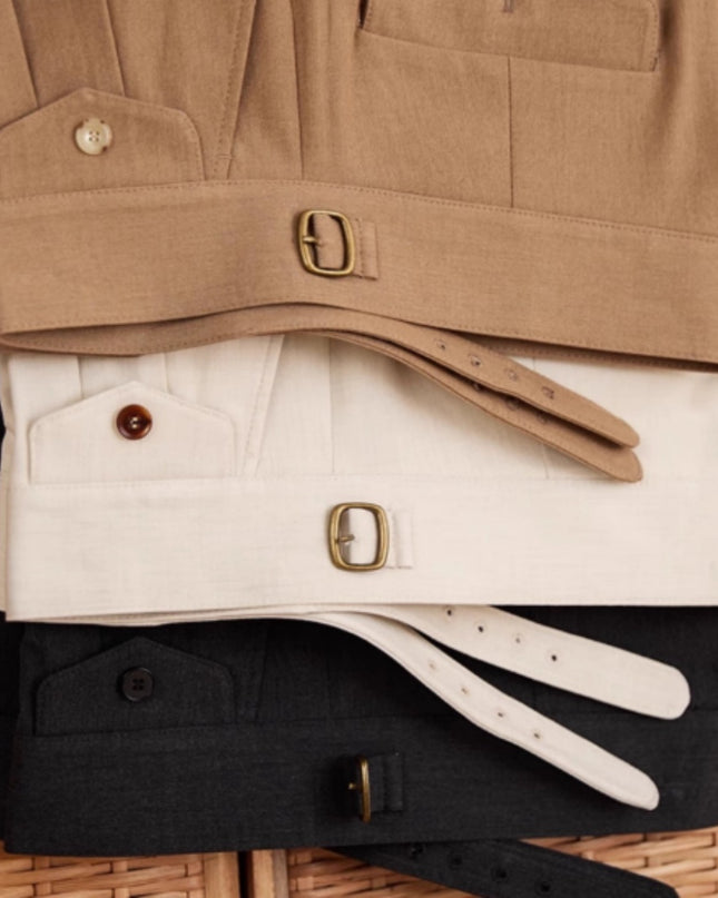 Commuting Italian Style Business Wrinkle Resistant Casual Pants For Men In England
