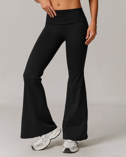 Women's Casual Folding High Waist Yoga Pants