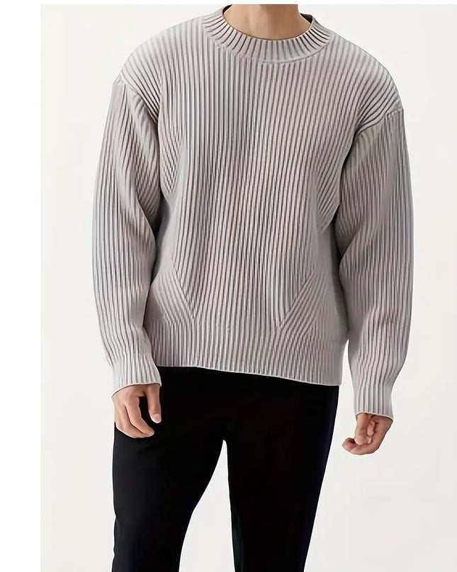 Sweater Men's Loose And Lazy Style All-matching Pullover Thickened Sweater