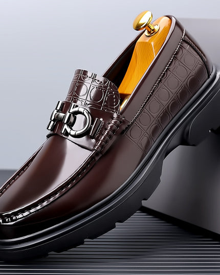Men's Low-top Platform Retro Casual Shoes