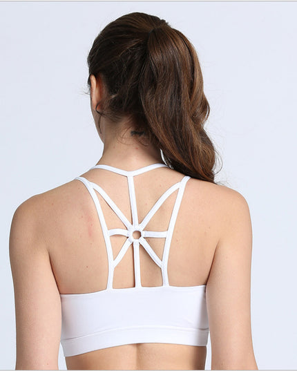 Spider Web Running Bra