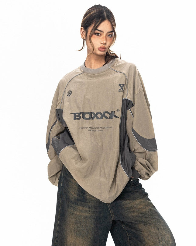 Pullover Loose Outdoor Casual Cargo Sweater