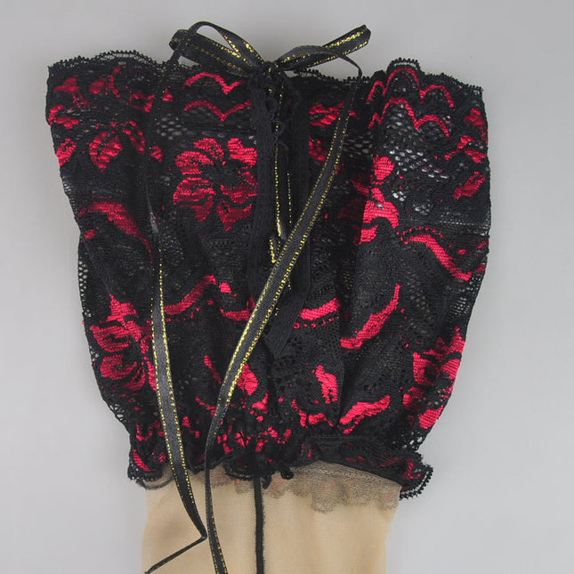 Silicone lace sexy stockings