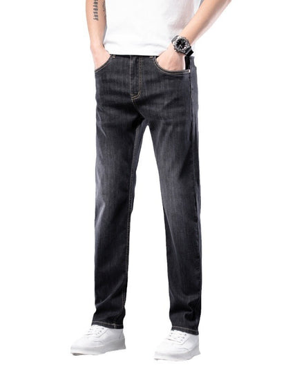 Men's Straight Slim Stretch Casual Pants