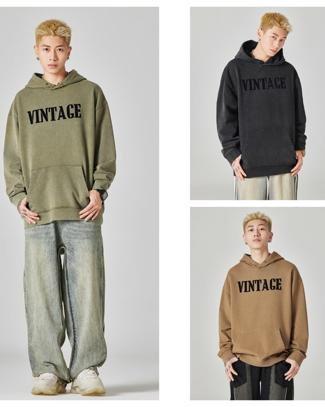 Men's Fashion Casual Hooded Cotton Sweater