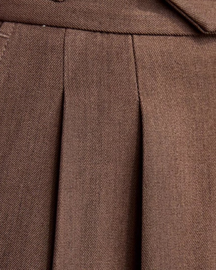 Versatile Casual Wide Leg High-waisted Trousers
