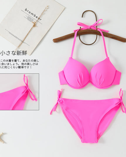 Hot Spring Vacation Beach Bikini Swimsuit For Women