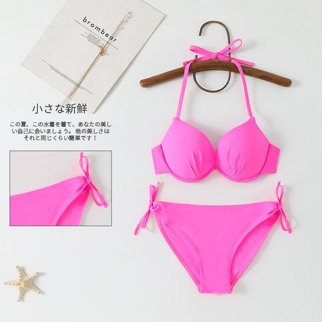 Hot Spring Vacation Beach Bikini Swimsuit For Women