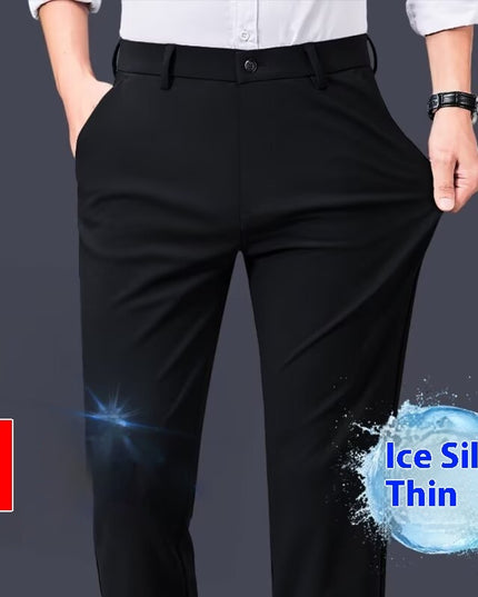 Men's Business Casual Trousers Spring And Summer Drape