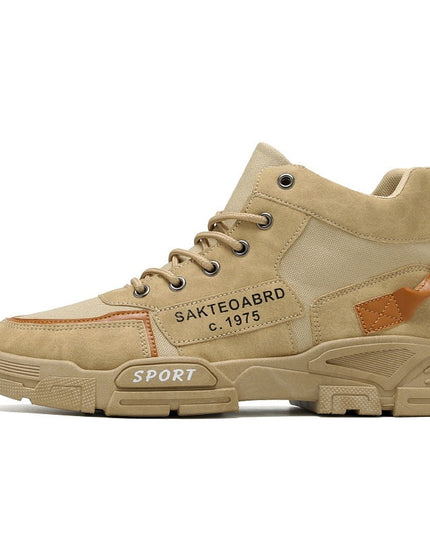 Men's Casual High Top Canvas Martin Boots