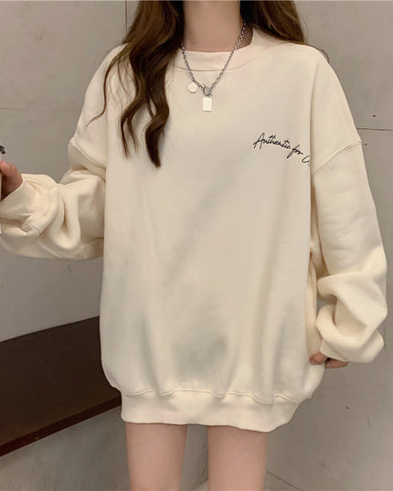 Loose Korean Style Autumn And Winter Leisure Top