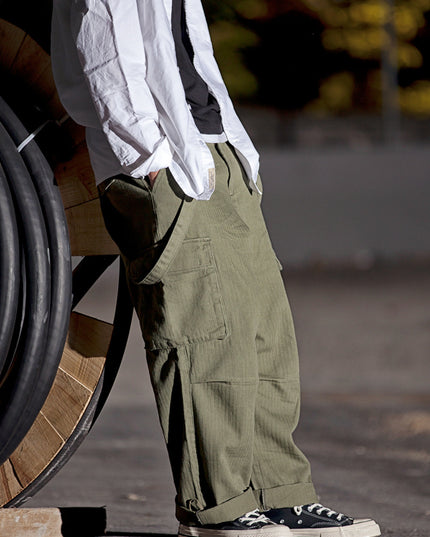 Men's Fashion And Comfort Loose Fit Overalls