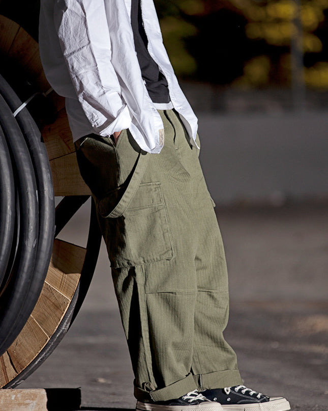 Men's Fashion And Comfort Loose Fit Overalls
