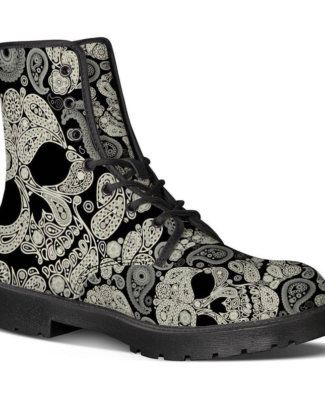 Men's British PU Men's Shoes Fashion Tooling Boots