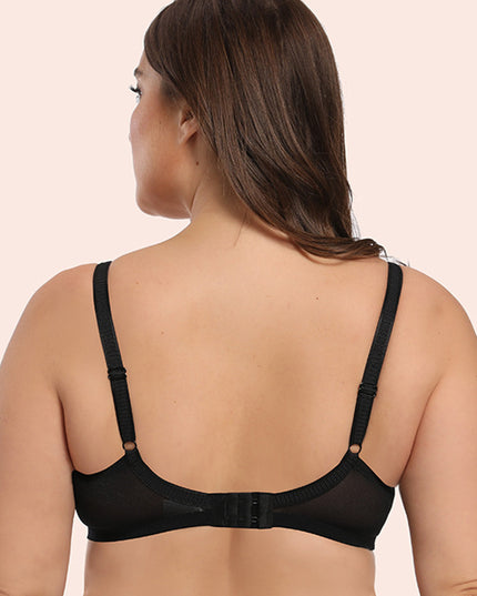 Oversized bra and silk bra