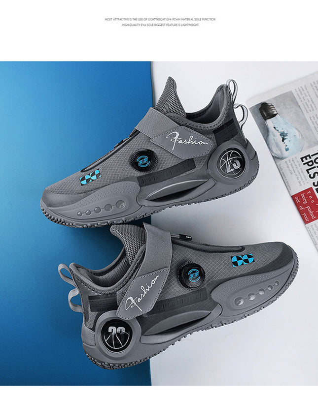 Men's And Women's Youth Trendy Knob Low-cut Sneaker