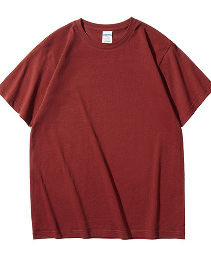 Double Yarn Combed Cotton 210g Blank Light Board T-shirt