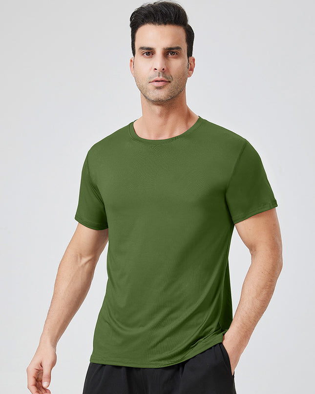 Men's Workout Clothes Training Wear Loose T-shirt