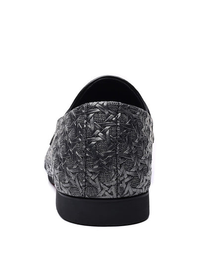 Low collar foot business casual leather shoes