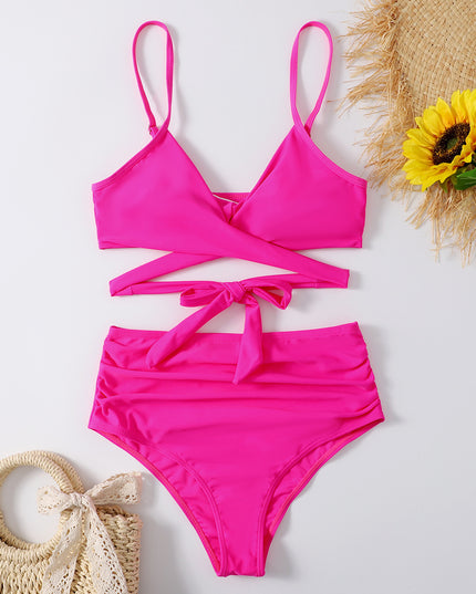 Spa Ladies Bikini Split Swimwear Multicolor
