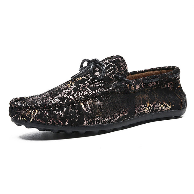 New men's casual leather shoes