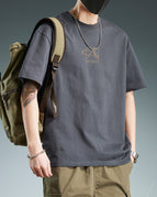 Dark Gray Pure Cotton