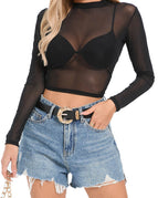 Midcollar Short Black