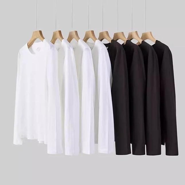 Men's And Women's All-match Cotton Long-sleeved T-shirt