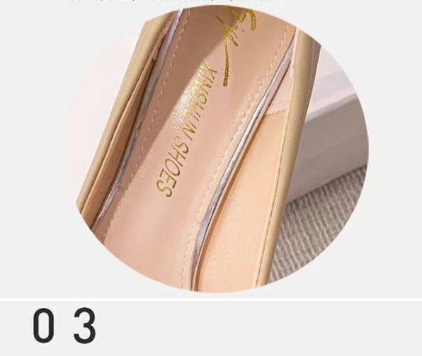 Women's Rubber Mid Heel Casual Women's Sports Shoes