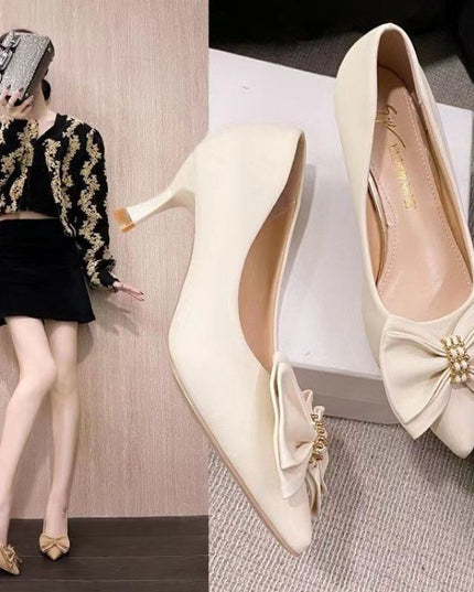 Women's Rubber Mid Heel Casual Women's Sports Shoes