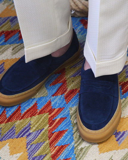 Men's Fashion Breathable Suede Casual Foot Set