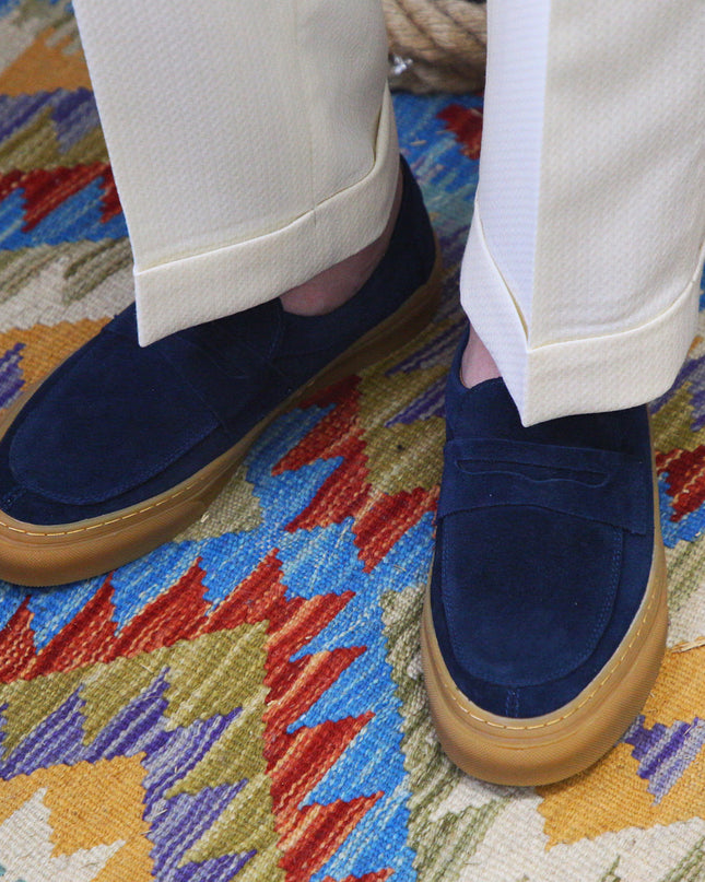 Men's Fashion Breathable Suede Casual Foot Set