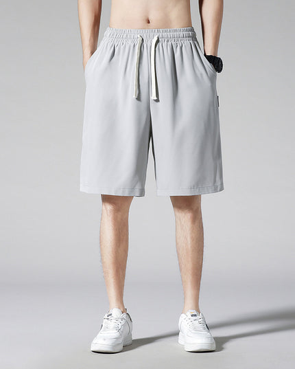 Cropped Pants Men's Thin Loose Large Size Sports Shorts