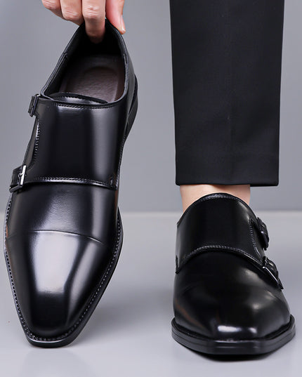 Leather Shoes Men's Business Shoes Oxford