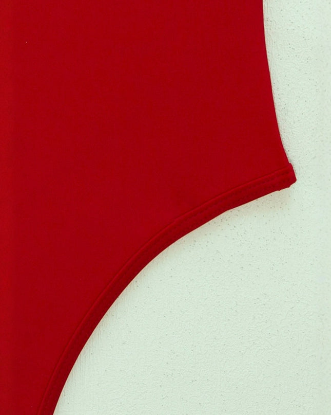 Skinny Slimming Women's Fashion One-piece Swimsuit
