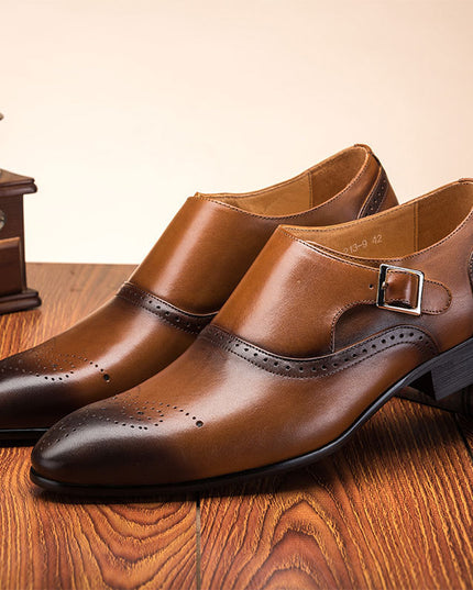 Brock business casual men's leather shoes