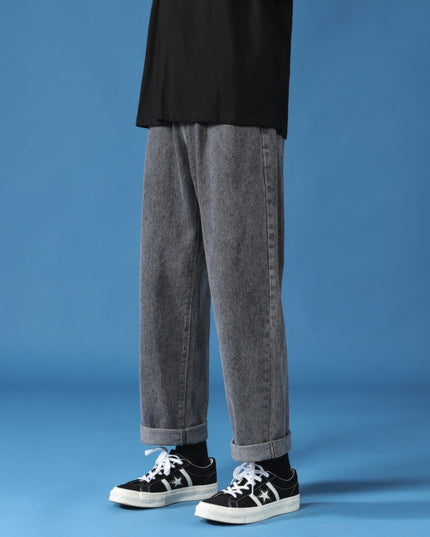 Jeans Men's Baggy Straight Trousers