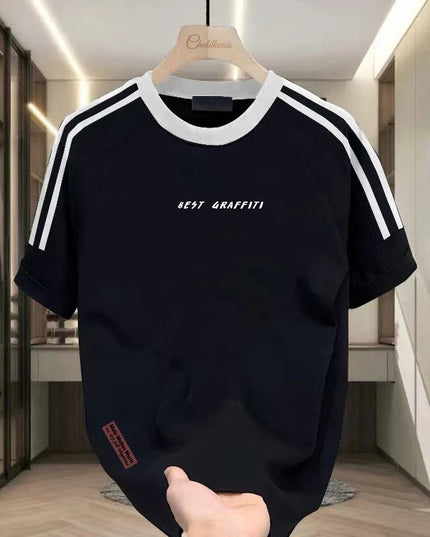Men's Summer Thin Heavy Cotton Short Sleeve