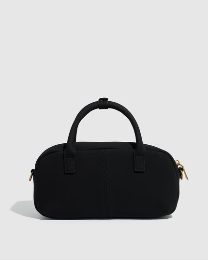 Retro Commuter Women's French Stick Pleated Tote Bag