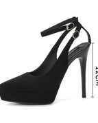 Suede Black 12cm