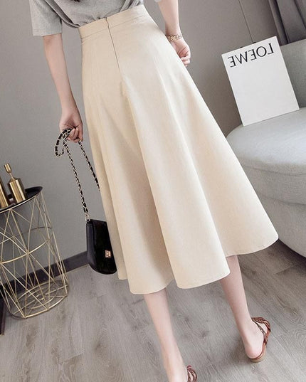 Fashion Personality Women's Pleated Sheath Skirt