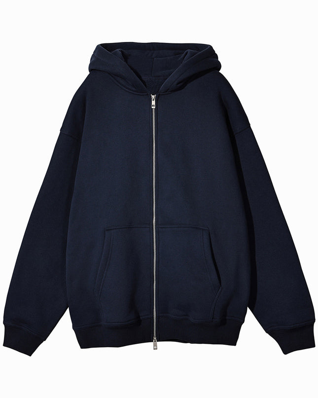 Men's And Women's Sparkling Style Zipper Cardigan Hoodie Plus Size