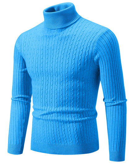 Retro Simple High Collar Bottoming Sweater Wear Casual Thin Slimming Knitwear
