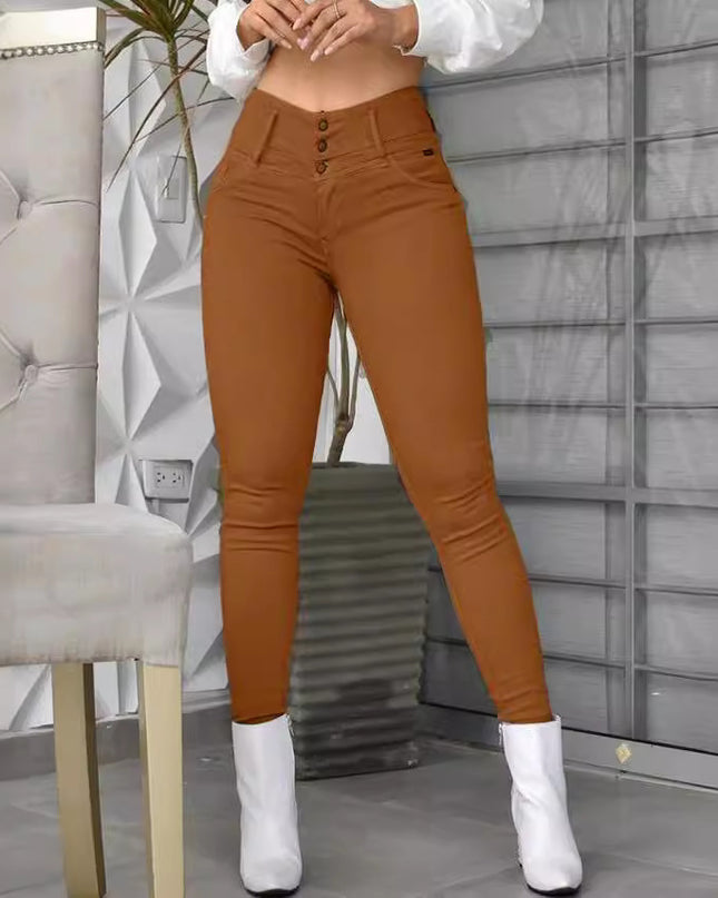 Women's Fashion Casual High Waist Tights