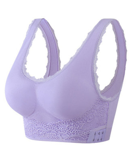 Non-wire sports bra