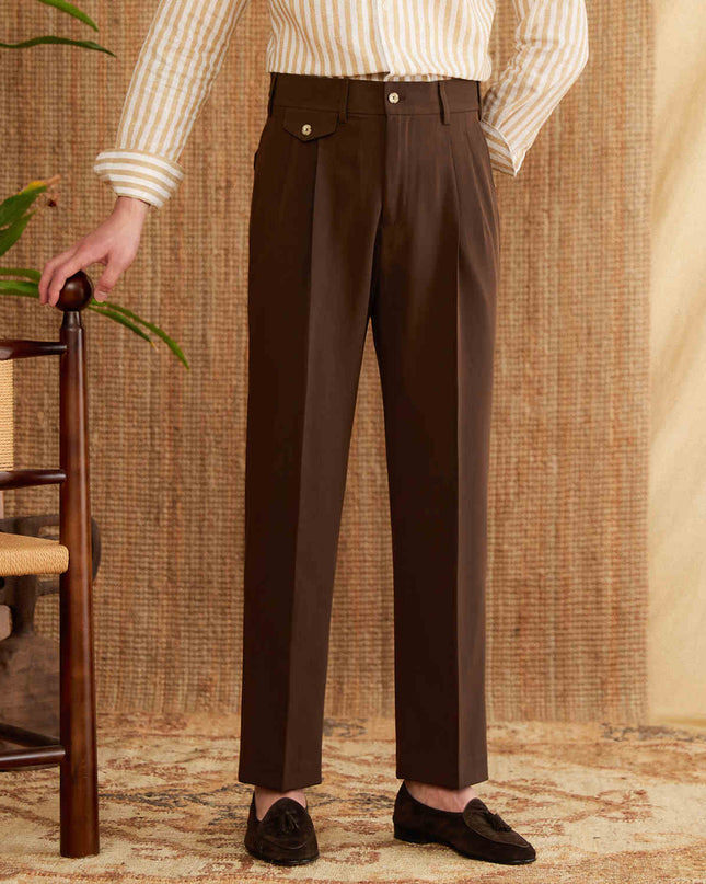 Breathable Business Casual Long Pants Men