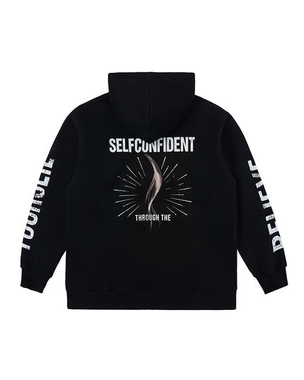 Fashion Men's Loose Top Hooded Bathroom