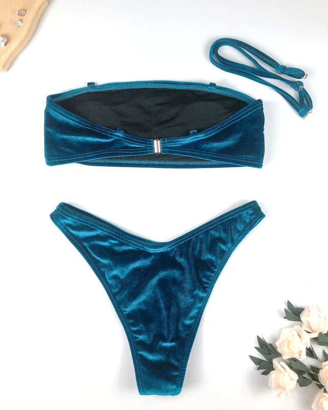 European And American Split Bikini Swimsuit