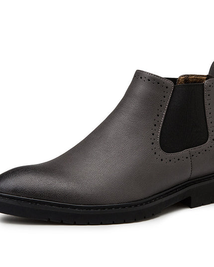 Korean retro short boots