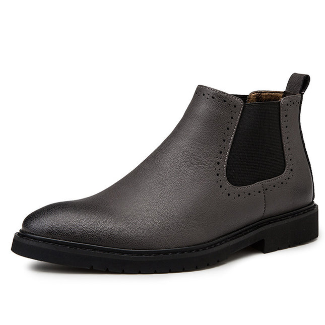 Korean retro short boots